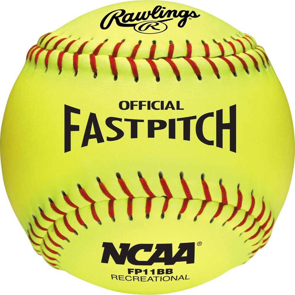 Rawlings NCAA Recreational Fastpitch Softball 11" Fast Pitch
